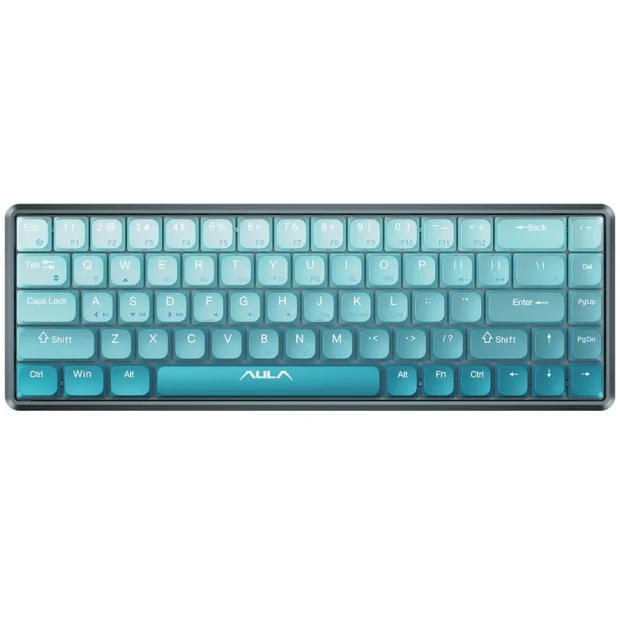 Клавиатура AULA H68 (мятный, White Switch)